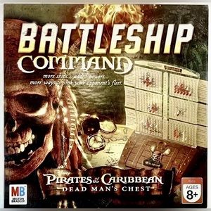 COMPLETE Pirates of the Caribbean "Battleship Command" Board Game Milton Bradley